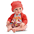 Boneca Diver New Born Unique Collection Body Divertoys - 8203 - Imagem 2