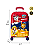 Mala Infantil Luxcel Patrulha Canina Azul - MF10490 - Imagem 2