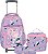 Kit Mochila e Lancheira Samsonite New Run Pack 4XT Sereia Lilás - 151069 - Imagem 1