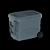 Caixa Térmica Soprano 50L Tropical C/ Rodas Cinza Escuro - 3068 - Imagem 2