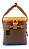 Bolsa Térmica Kouda Impermeável 18L Marrom - 10402 - Imagem 4