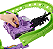 Pista Hot Wheels Minecraft Corrida Para o Fim Verde - JFP34 - Imagem 1