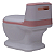 Troninho Infantil Zippy Toys C/ Som Rosa - PF24304 - Imagem 7