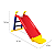 Escorregador Infantil Bel C/ Apoio - 561600 - Imagem 4