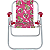 Cadeira Infantil Bel Barbie Rosa Alumínio - Imagem 2