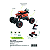 Carrinho de Controle Remoto Zippy Toys Off Road 4x4 RC Laranja - RC25160 - Imagem 1