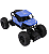 Carrinho de Controle Remoto Zippy Monster Truck Azul - RC25158 - Imagem 2