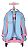 Mochila Com Rodas Infantil Luxcel Stitch Rosa - MC50102 - Imagem 4