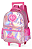 Mochila Infantil C/ Rodas Luxcel Barbie Pink - IC42722 - Imagem 3