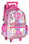 Mochila Infantil C/ Rodas Luxcel Barbie Pink - IC42722 - Imagem 1