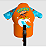 Colete Infantil Flutuador Prolife Infantil Naranja 0-30kg - Imagem 2