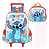 Kit Mochila e Lancheira Luxcel Stitch Azul - IC42392 - Imagem 1