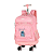 Mochila com Rodas Infantil Luxcel Stitch Rosa - MC50052 - Imagem 3