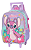Mochila Com Rodas Infantil Luxcel Stitch Roxo - IC42382 - Imagem 3