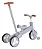 Triciclo Multifuncional Buba 5 em 1 - Cinza - Imagem 2