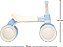 Bicicleta de Equilibrio Buba C/ Luz - Azul 22989 - Imagem 5