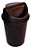 Lixeira Basculante Topplast 60L - Preta - Imagem 1