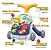 Andador Zippy 2 em 1 Amarelo/Azul - PF24284 - Imagem 3