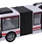 Ônibus Articulado Controle Remoto Zippy Vermelho - RC24169 - Imagem 3