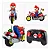 Moto de Controle Remoto Mario Kart Hot Wheels Mattel - JML15 - Imagem 7