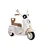 Moto Elétrica Zippy Toys Scooter 6V Bege - CE26171 - Imagem 1