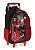 Mochila Infantil C/ Rodas Luxcel Spider-Man Preto - IC43962 - Imagem 6