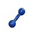 Halter Emborrachado 1/2kg - Imagem 1