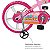 Bicicleta Bandeirante Sweet Game Aro 14 Rosa 3030 - Imagem 3