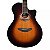 Violão Yamaha APX600 OVS Aço Flat Elétrico Vintage Sunburst - Imagem 2