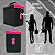Bolsa Térmica 2go Bag Mini Black/Pink com Capacidade para 4,3 Litros - Imagem 3