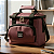 Bolsa Térmica 2go Bag Mid Casual Marsala com Capacidade para 6,6 Litros - Imagem 1