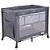 Berço portátil cercado bebe desmontável relax gray - Burigotto - Imagem 2