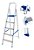 Escada Alumínio 5 Degraus - Imagem 1