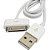 CABO DE DADOS USB 2.0 P/ IPHONE 3/4S COR BRANCO - Imagem 3