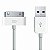 CABO DE DADOS USB 2.0 P/ IPHONE 3/4S COR BRANCO - Imagem 2