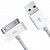 CABO DE DADOS USB 2.0 P/ IPHONE 3/4S COR BRANCO - Imagem 1