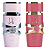 KIT 2 PERFUMES YARA ROSA + YARA CANDY 100ML - Imagem 1