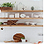 Kit 3 Prateleiras 40x15 Suporte Invisível Madeira Maciça - Imagem 2
