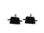 Par Rolete de Saida Fusor HP Laserjet P2035 P2055 - Imagem 1