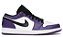 Tênis Nike Air Jordan 1 Low Court Purple White PK - ENCOMENDA - Imagem 1