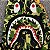 Blusa Moletom Bape Shark Camo Green - ENCOMENDA - Imagem 5