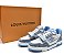 Tênis  Louis Vuitton Trainer Blue Cloth Surface  - ENCOMENDA - Imagem 1