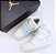 Tênis Nike Air Jordan 1 white blue Infantil - Encomenda - Imagem 1