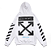 Moletom Off-White Mirror Black White - Encomenda - Imagem 1