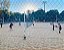 Rede de Proteção Esportiva Sob Medida para Cobertura, Lateral e Fundo de Quadras Tênis, Beach Tênis, Poliesportivas - Malha 4cm - Imagem 2