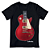 Camiseta Guitarra Les Paul Vermelha - Imagem 3