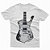 Camiseta Infantil Guitarra Espelho - Imagem 3