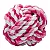 Brinquedo Pet Bola De Corda Savana Rosa Morango - Imagem 1
