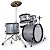 Bateria Turbo Jr. - Prata Sparkle - Imagem 2