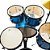 BATERIA TURBO ACTION 20 - AZUL (OCEAN BLUE) - Imagem 6